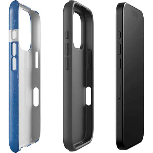 Greece Flag Distressed iPhone 16 Pro Max Impact Case